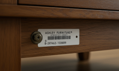 ashley furniture serial number