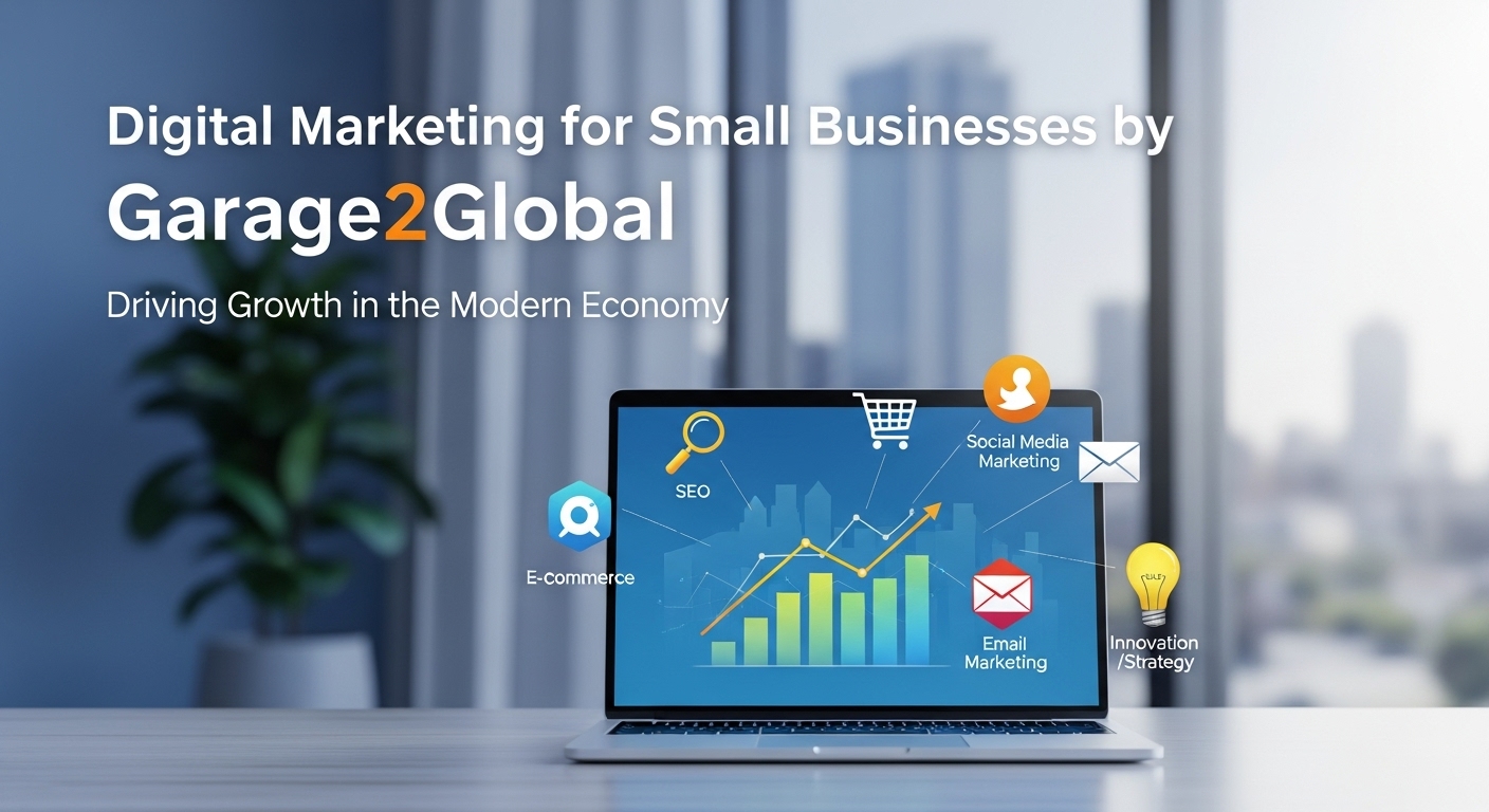 digital marketing for small businesses by Garage2Global
