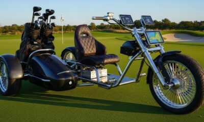 motorcycle golf cart​