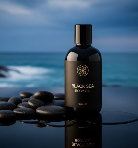 black sea body oil